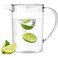 Youngever 2L Plastic Jug 2L Jug with Lid Reusable Jug Plastic Transparent
