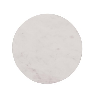 Creative Coop Marble CheeseCutting Board Small White