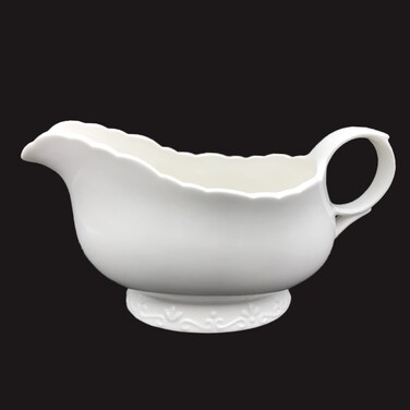 UTMOCO Ceramic Gravy Boat 16 OZ Super Large Capacity Sauce Boat 450ML 450 ML