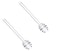 glasstore Glass Honey Dipper SticksHoney Dipper Spoons Stick Bee Honey Spoon Stirring Scooper For Durable Kitchen Honey Tools2pcs