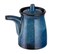Happy Sales HSSDBLUE4 Japanese Style Earthenware Ceramic Oil Dispenser Ponzu Vinegar Dispenser Shoyu Soy Sauce Dispenser With Lid 6 fl oz Blue