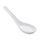 JapanBargain 3421 Set of 4 Soup Spoons Japanese Soup Spoons Chinese Soup Spoons Rice Spoons Pho Spoons Ramen Soup Spoons Wonton Soup Spoons White Color