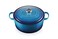 Le Creuset Signature Enamelled Cast Iron Round Casserole Dish With Lid 28 cm 67 Litre Azure 21177182202430