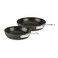 AllClad HA1 Hard Anodized Nonstick Frying Pan with Lid 12 Inch Pan Cookware Medium Grey  2100113224 2Piece H9112S64