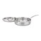 Cuisinart MCP2224N MultiClad Pro Stainless Open Skillet 55Quart Silver MCP3330HN
