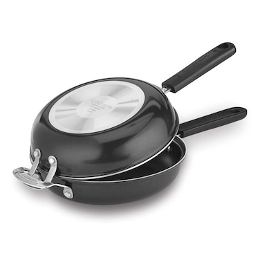 Cuisinart FP224BK Frittata 10Inch Nonstick Pan Set  Black