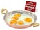 Hammered Copper Chef Pan Handcrafted Authentic Red Copper Skillet Turkish Egg Omelet Frying Pans Sahan 94 Inches  24 cm