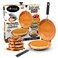 Gotham Steel Double Sided Pan The Perfect Pancake Maker  Nonstick Copper Easy to Flip Pan Frying Pan for Fluffy Pancakes Omelets Frittatas  More Pancake Pan Dishwasher Safe Large