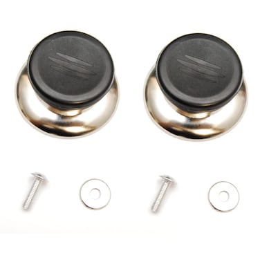 PitLite 2 Pcs Pot Lid Knob Pan Lid Replacement Knob Holding Handle Universal Kitchen Cookware Top Heat Resistant