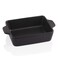 SWEEJAR Ceramic Baking Dish Rectangular Small Baking Pan with Double Handles 22OZ for Cooking Brownie Kitchen 65 x 49 x 18 InchesBlack