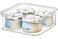 iDesign Crisp Stackable Refrigerator and Pantry Bin Clear ID71450ES