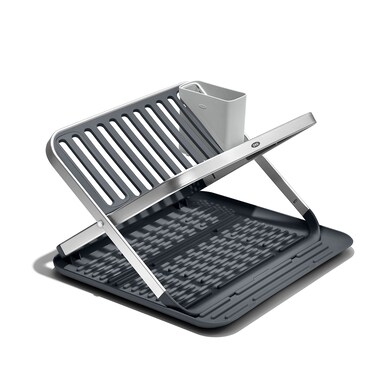 OXO Good Grip Folding Dish Rack 164 in x 146 in 416 cm x 37 cm