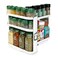 Cabinet Caddy SNAP White  Pull  Rotate Spice Rack Organizer 3 SnapIn Shelves Adjust for 5 Levels of Storage  Magnetic Modular Design  NonSkid Base  89H x 61W x 108D