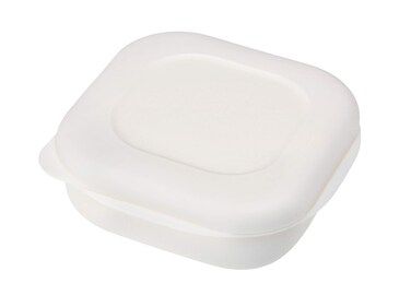 MARNA  K745W Extreme Frozen Rice Container 1 Piece Microwave Dishwasher Safe Frozen Rice Container White