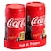 The Tin Box Company Coca Cola Salt and Pepper Set with Holder Red 77681712