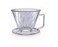 Hario Pegasus Flat Bottom Dripper Size 02 Clear