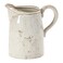 Creative CoOp 28 oz Stoneware Reactive Glaze White Each One Will Vary Pitcher 625
