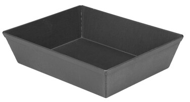 LloydPans Kitchenware 8 by 10 inch Detroit Style Pizza Pan USA Made HardAnodized