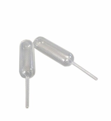 Rimandy 100 Pcs Mini Clear 4ml Plastic Transfer Pipettes Food Cupcake Squeeze Dropper Liquid Dropper Pipettes