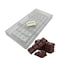 Goldbaking Polycarbonate Bar Chocolate Mold DIY Chocolate Tools 2407 transparent