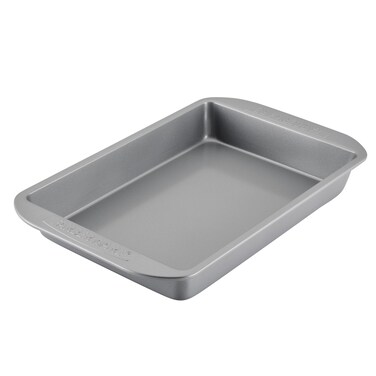 Farberware Nonstick Bakeware Baking PanNonstick Cake Pan Rectangle  9 Inch x 13 Inch Gray