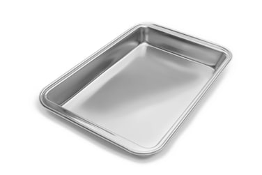 Fox Run Stainless Steel Pan 11Inch x 7Inch Bake Surface Silver
