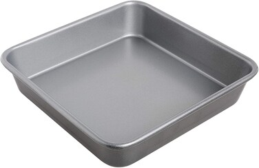 Cuisinart 9Inch Chefs Classic Nonstick Bakeware Square Cake Pan Silver