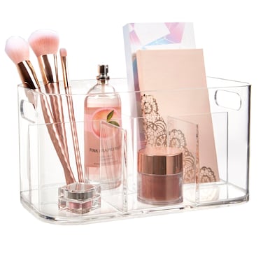 STORi Bliss 5Compartment Plastic Organiser Clear
