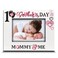 Bella BustaFirst Mothers Day 2021Mommy and Me Mothers Day Gift Engraved Red Leather Picture Frame 5x7 Horizontal