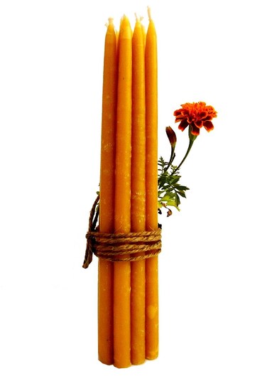 Holy Land Market Pure Beeswax Organic Hand Made Candles  Orthodox Church from Jerusalem  12 Inches Tall 38 Inch Diameter Dozen