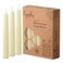 Hyoola Beeswax Candles 12 Pack  Handmade All Natural 100 Pure Scented Bee Wax Candle 5hour White 11275