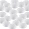 Aamdkcyu 24 pack floating candles 2 incheswhitesmall non fragrant white floating wax candles for weddings holidays and home decor creating a warm atmosphere