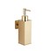 BGL Soap Dispenser Stainless Steel 304 Wall Mount Liquid and Soap Dispenser for Kitchen and Bathroom Gold Square