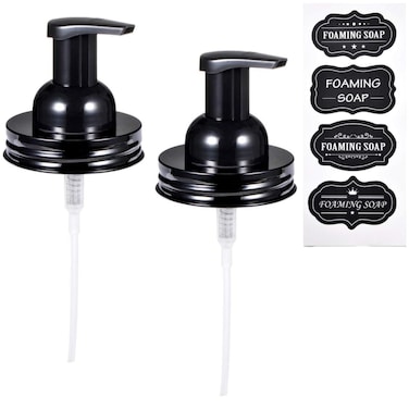 SheeChung Soap Dispenser 2 Pack Black
