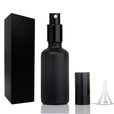 Shining Craft Black 1pcs  Atomizer Sprayer for Cocktails  17OZ  50ml Martini Vermouth Sprayer empty bottle Portable Perfume Refillable Sprayer Cocktail Atomizer SC008