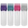 ZGQHZR 4 PCS Root Comb Applicator BottleHair Oiling ApplicatorHair Oil Applicator Bottle for Hair Dye Shampoos Hair Salons6oz PurpleGreyRedGreen