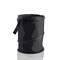 ZONETECH Zone Tech Universal Traveling Portable Car Trash Can  Black Collapsible Popup Leak Proof Trash Can