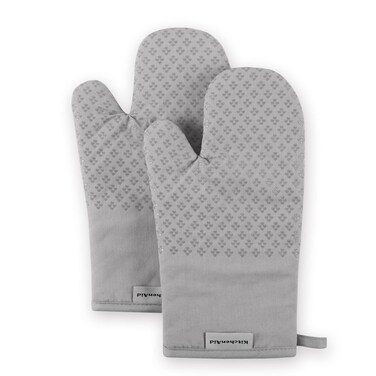 KitchenAid Asteroid Oven Mitt Set 7x125 Grey 2 Piece