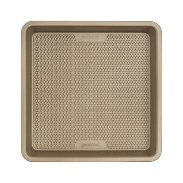 GoodCook BestBake Nonstick Textured Carbon Steel Square Pan 9 Bronze