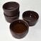 Yxhupot 4pcs Teacups 50ml Chinese Yixing Clay Zisha Cup Simple GongFu Tea 50 Brown