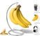 TPSKY Banana Tree Hanger Stainless Steel Banana Holder Hanging Bracket Wire Banana Tree Stand