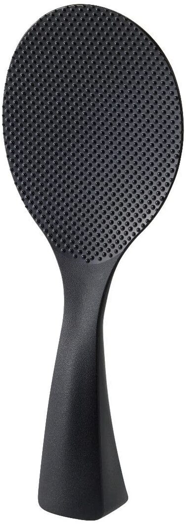 MARNA Stand Rice Paddle Shamoji Black K386BK