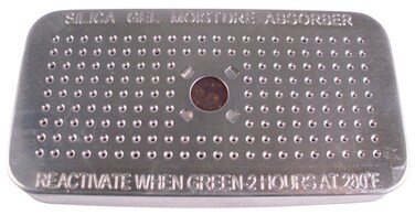 40 Gram Indicating Desiccant Silica Gel Canister Fits Pelican 1500D Peli Cases