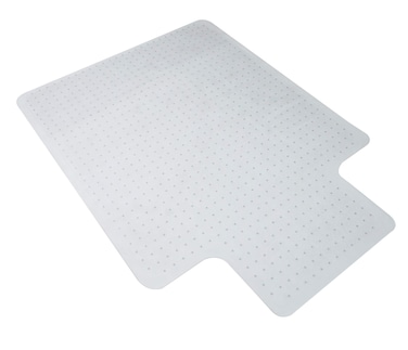 OFM ESS Collection Chair Mat with Lip for Carpet 36 x 48 Clear