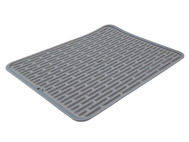 Oxo 1410880 Good Grips Large Silicone Drying Mat Gray Large Rectangle