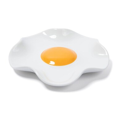 Bee Fried Egg Ceramic Spoon Rest for stove top and kitchen counter  Large and DishwasherSafe Utensil holder  Home  kitchen decor  Kitchen Gifts for women  House warming gifts new home