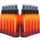 Youngever 10 Pack Plastic Spray Bottles 4 Ounce Refillable Plastic Spray Bottles with Lids Empty Fine Mist Plastic Mini Travel Bottles Amber
