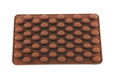 yueton Blovess 55 Cavity Silicone Coffee Beans Mould Chocolate Candy Ice Cube Tray Cake Decoration Bakeware Mould Maker