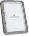 SWAROVSKI Minera Picture Frame SilverTone Metal Picture Frame with Clear Swarovski Crystal Accents For Pictures Measuring 4 x 6 Inches Part of the Swarovski Minera Collection