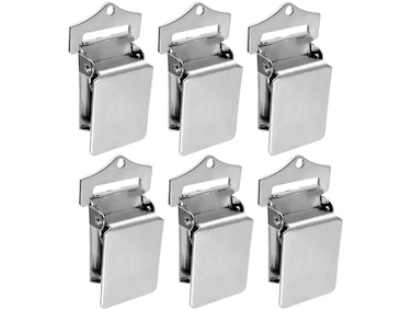 Wise Linkers Rug Animal Hide Hanging Wall Clips Rug GrippersRug ClipsRug Hangers from Chrome